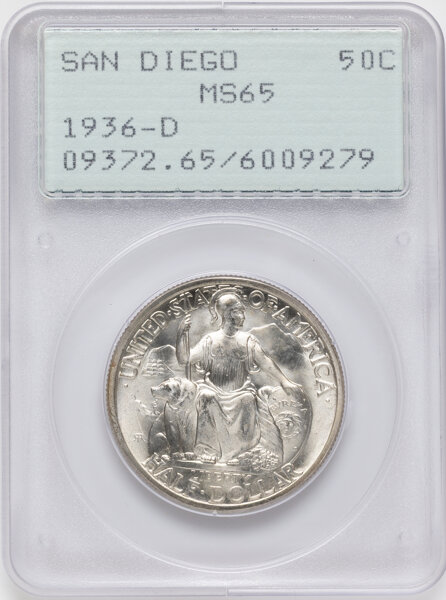 1936-D 50c San Diego Expo MS thumbnail 3
