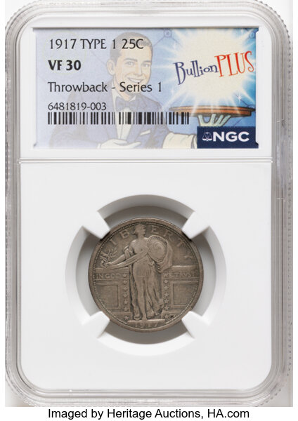 1917 25c Type 1 MS thumbnail 2