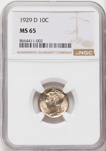 1929-D 10c MS thumbnail 2