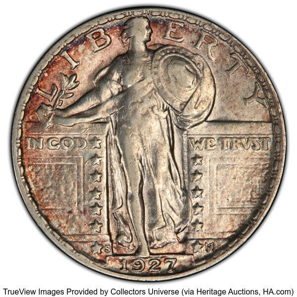 1927-S 25c MS thumbnail 5