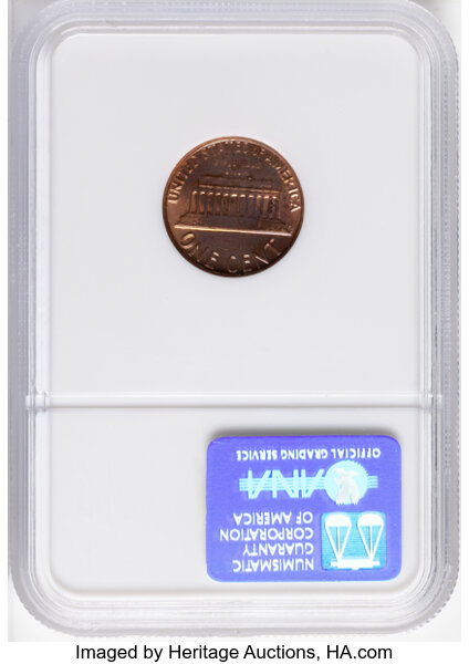 1983 1c Doubled Die Reverse, FS-801 MS RD thumbnail 20