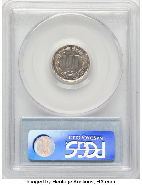 1867 3cN XF40 CAC thumbnail 25