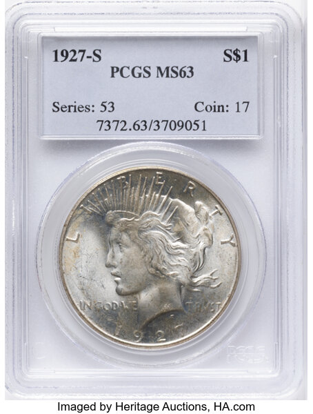 1927-S $1  MS thumbnail 5