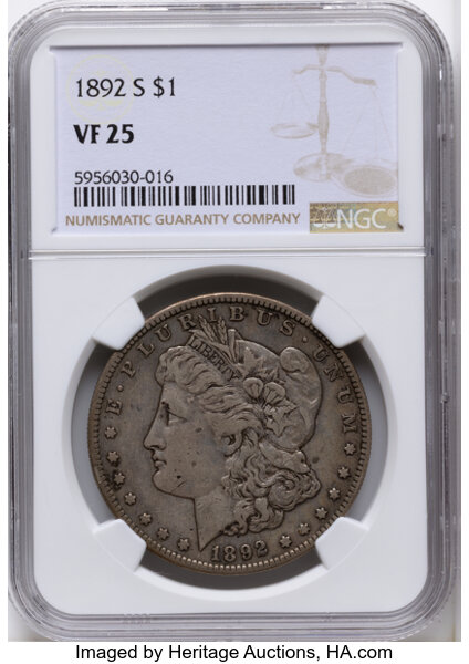 1892-S $1  MS thumbnail 6