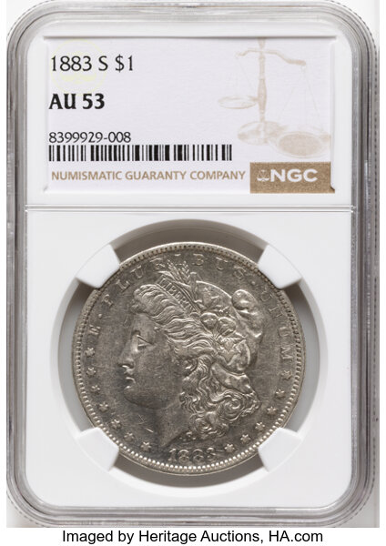 1883-S $1  MS thumbnail 5