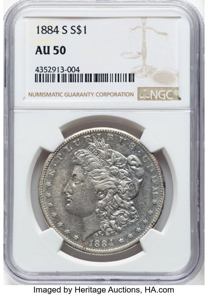 1884-S $1  MS thumbnail 4