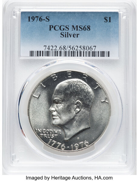 1976-S $1  Silver MS thumbnail 4