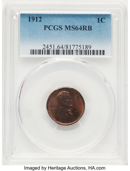 1912 1c MS RB thumbnail 3