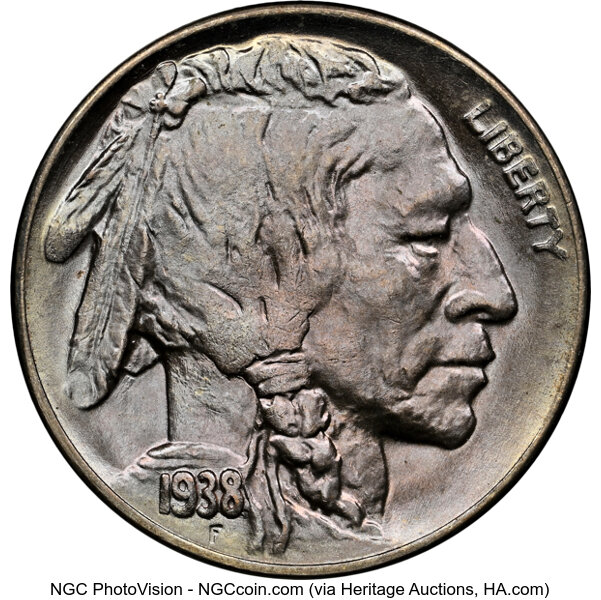 1938-D 5c Buffalo MS thumbnail 11
