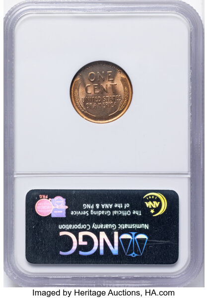 1929 1c MS RD MS65 RD thumbnail 2