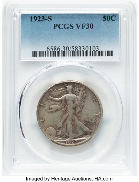 1923-S 50c MS thumbnail 6