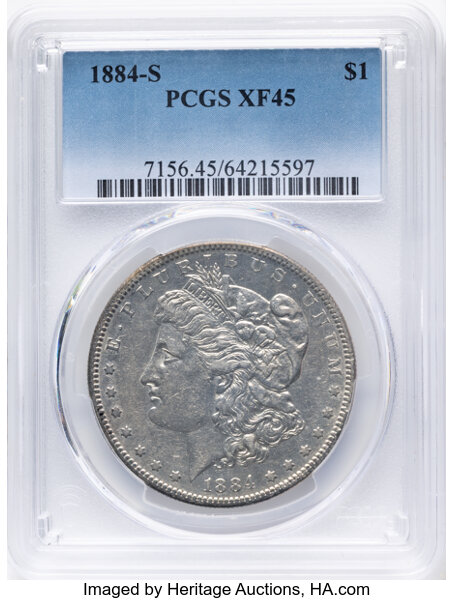 1884-S $1  MS thumbnail 5