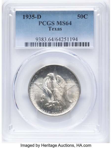 1935-D 50c Texas MS thumbnail 3