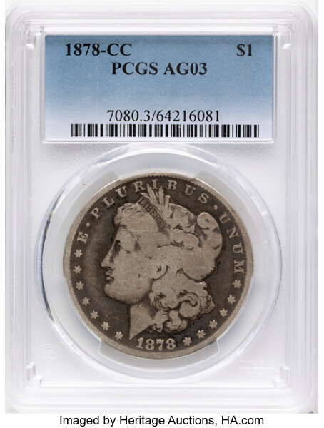1878-CC $1  Wide CC, VAM-19.1 MS thumbnail 5
