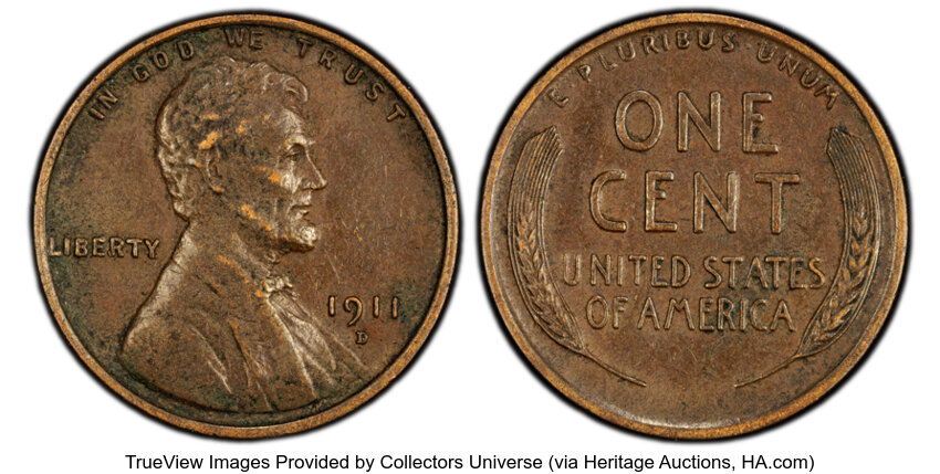 1911-D 1c MS BN thumbnail 4