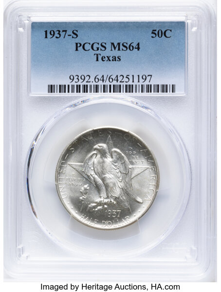 1937-S 50c Texas MS PL thumbnail 2