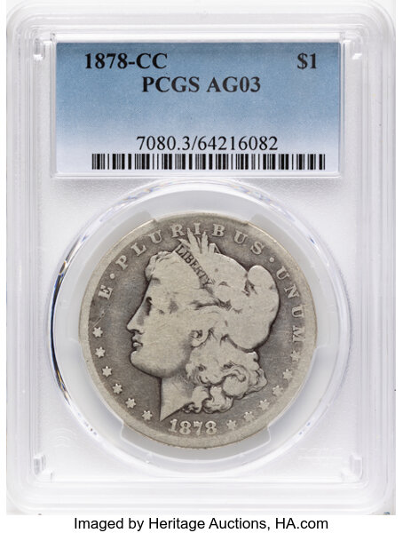 1878-CC $1  Wide CC, VAM-19.1 MS thumbnail 4