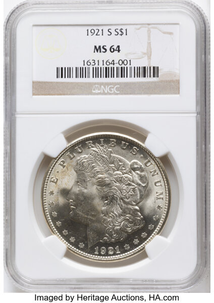 1921-S $1  MS thumbnail 7