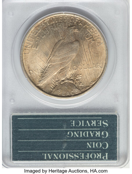 1924 $1 MS63 thumbnail 6