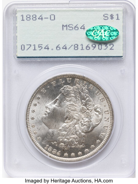 1884-O $1  Die Break Right Stars, VAM-19B MS thumbnail 7