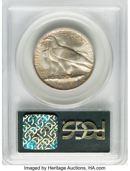 1935 50c Connecticut MS65 thumbnail 2