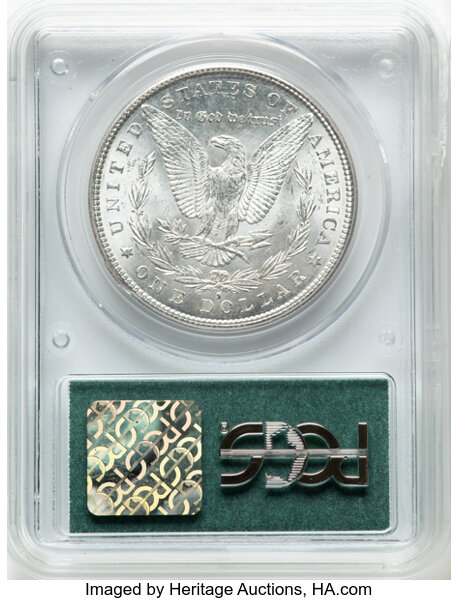 1887-S $1 MS62 CAC thumbnail 2