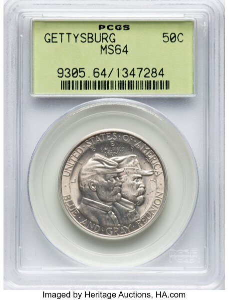 1936 50c Gettysburg MS thumbnail 9
