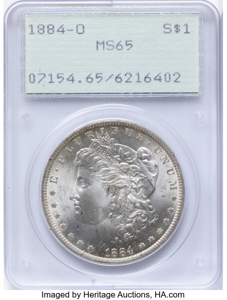 1884-O $1  Die Break Right Stars, VAM-19B MS thumbnail 14
