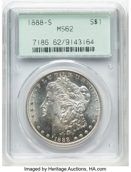 1888-S $1  MS thumbnail 5