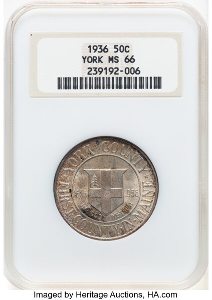 1936 50c York County MS thumbnail 7