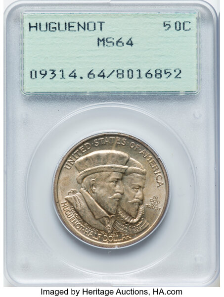 1924 50c Huguenot-Walloon MS thumbnail 3