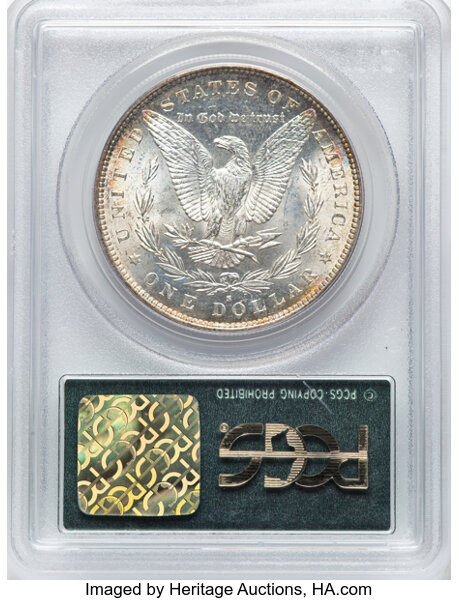 1890-S $1 MS63 CAC thumbnail 2