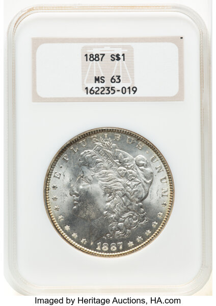 1887 $1  Die File Lines UNITED, VAM-4A MS thumbnail 8