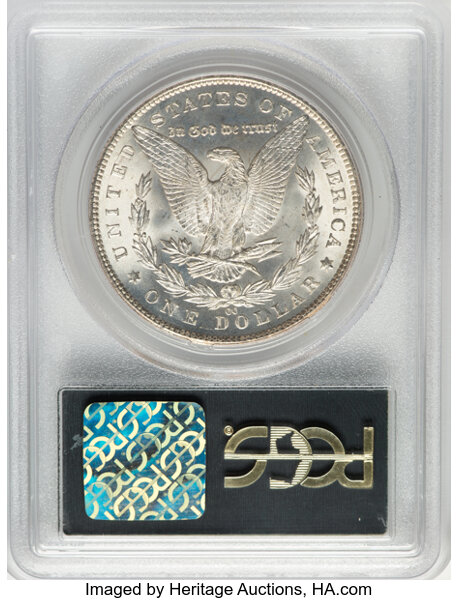 1885-CC $1 MS64 CAC thumbnail 2