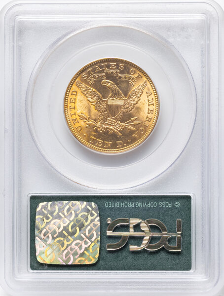 1907 $10  Liberty MS64 thumbnail 2