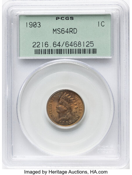1903 1c Repunched Date, FS-304, S-3 MS RD thumbnail 2
