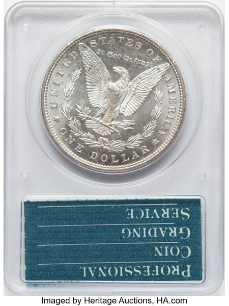 1898 $1  MS PL MS64 PL CAC thumbnail 2