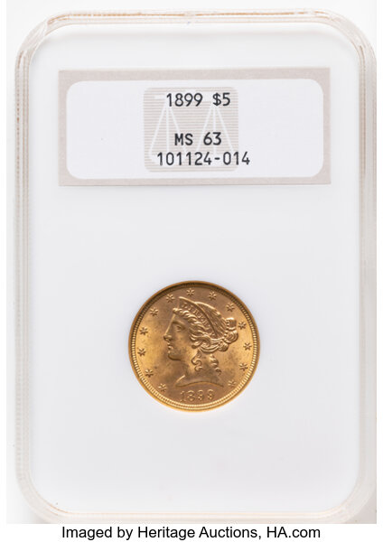 1899 $5  MS thumbnail 4