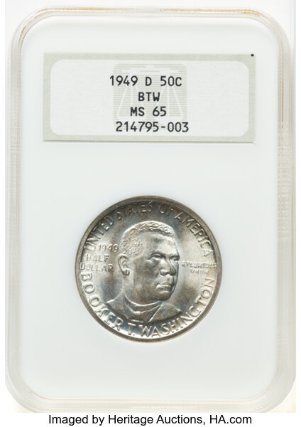 1949-D 50c Booker T. Washington MS thumbnail 2