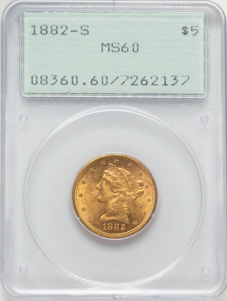 1882-S $5  MS thumbnail 5