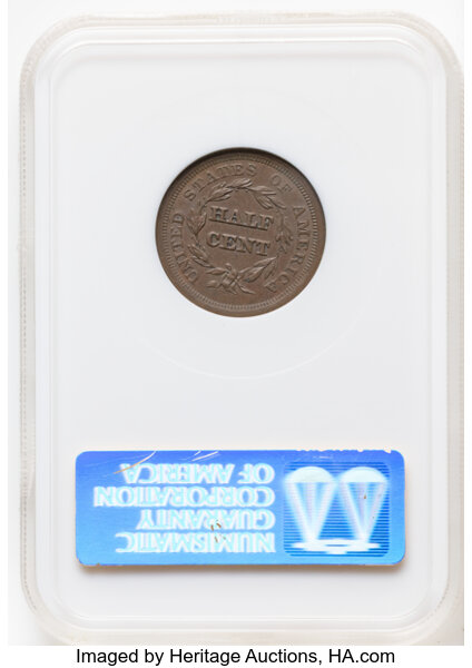 1856 1/2c C-1 MS BN thumbnail 11