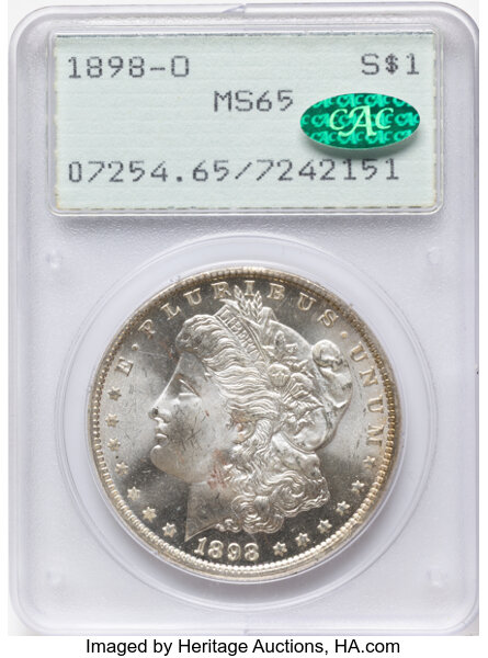 1898-O $1  Clashed Dies, VAM-16A MS thumbnail 15