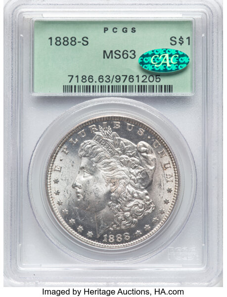 1888-S $1  MS thumbnail 6
