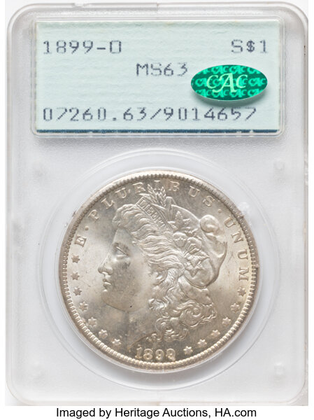 1899-O $1  Doubled 1, Die Breaks Reverse, VAM-11A MS thumbnail 11