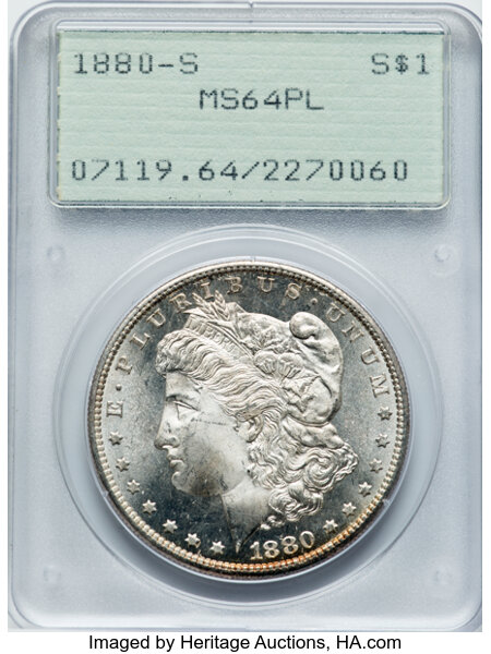 1880-S $1  MS PL thumbnail 7