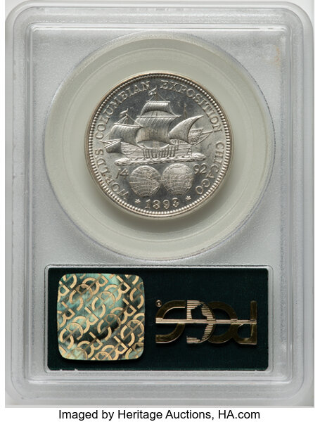 1893 50c Columbian Exposition MS68 thumbnail 22