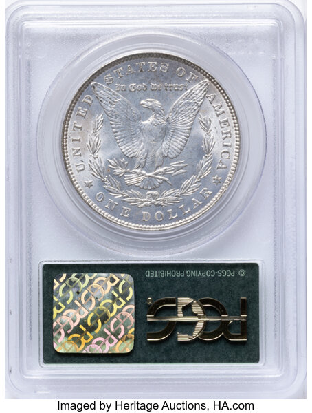 1886 $1 MS63 thumbnail 4