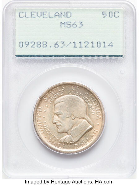 1936 50c Cleveland - Great Lakes Expo MS thumbnail 6