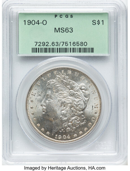1904-O $1  Denticle Impressions Below Wing, VAM-12A MS thumbnail 7