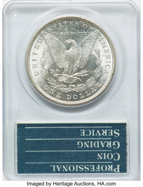 1888 $1 MS63 CAC thumbnail 2